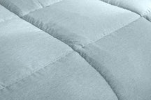 Πάπλωμα Υπέρδιπλο Cannon Micro Touch Solid 260X240 Mint Blue